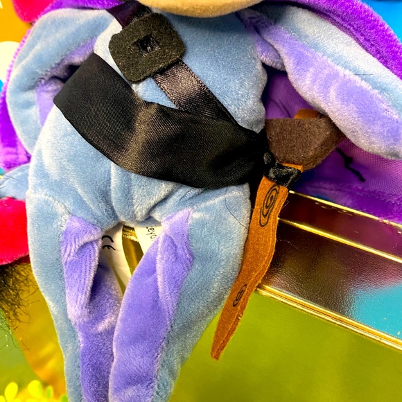 DISNEY STORE EXCLUSIVE NWT 90s WINNIE THE POOH EEYORE MUSKETEER BEAN BAG PLUSH - Picture 5 of 12